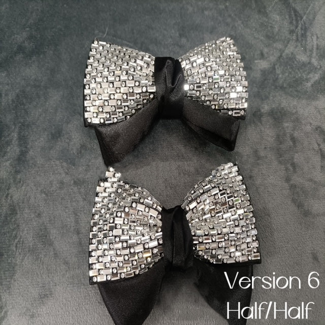 Bows of Shoes and Accessories Rhinestone Appliques, Dimension 5X5 inches wide