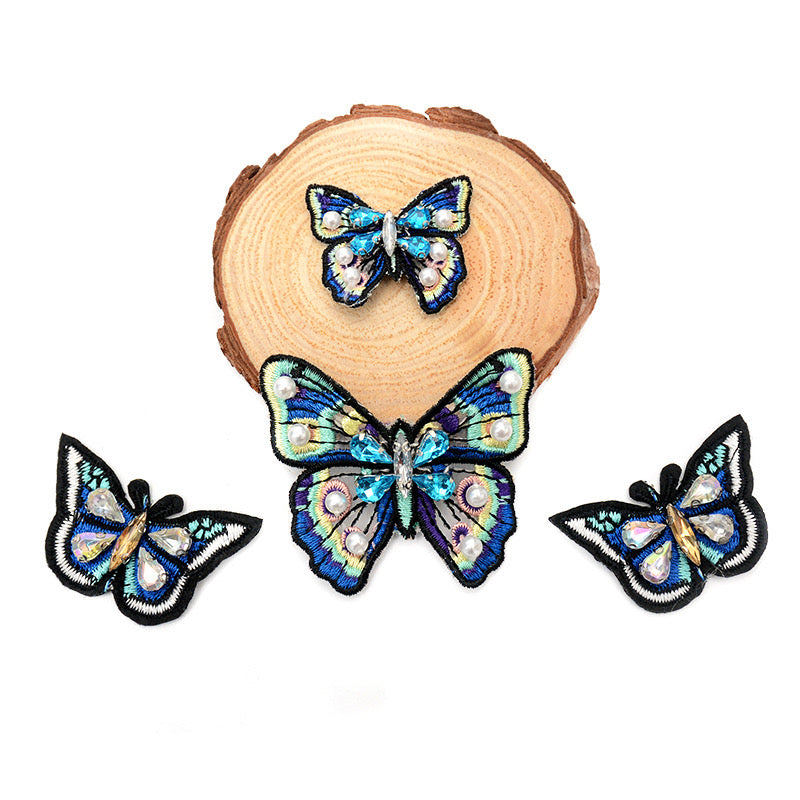 Butterfly patches in 3 sizes