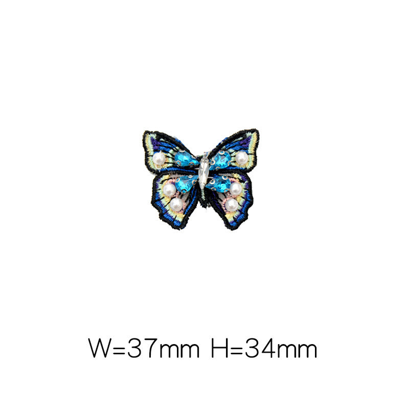Butterfly patches in 3 sizes