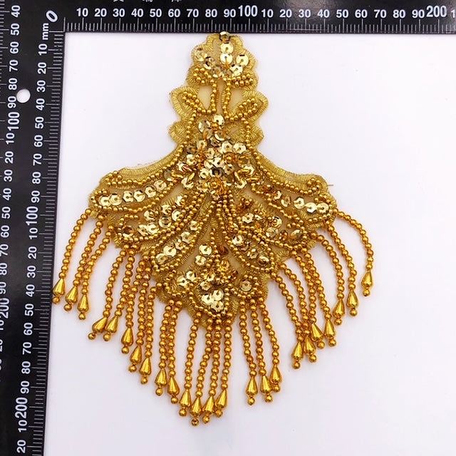 Chandelier Beaded Applique