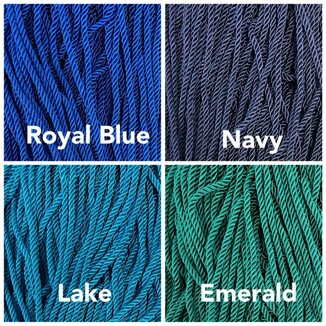 6mm wide twisted cord, twisted rope, twisted trim