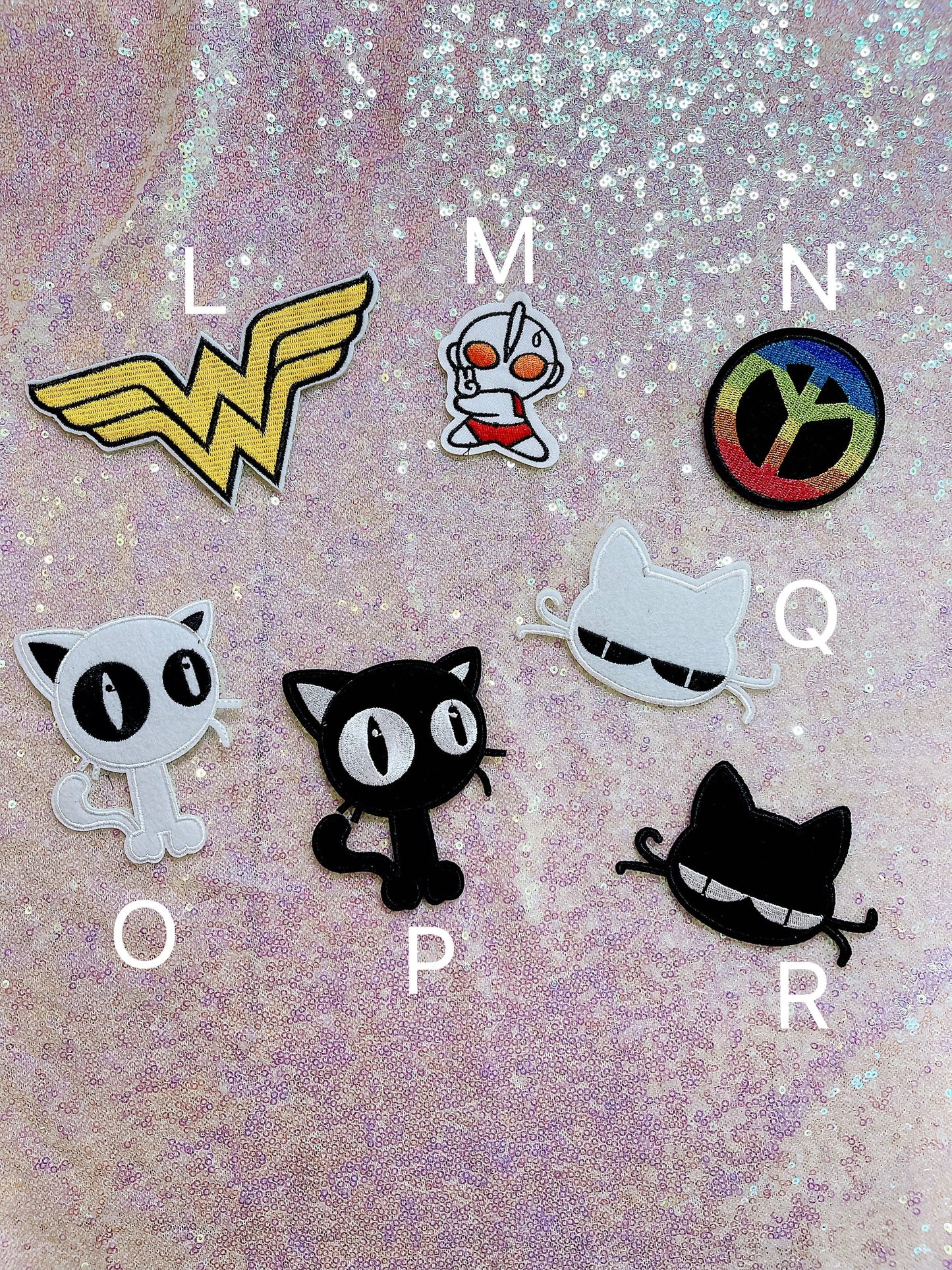 Assorted Embodied Patches