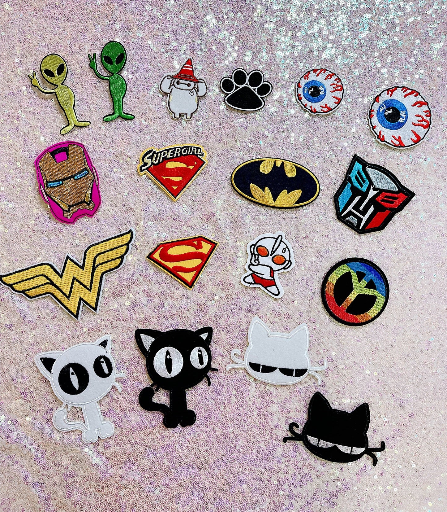 Assorted Embodied Patches