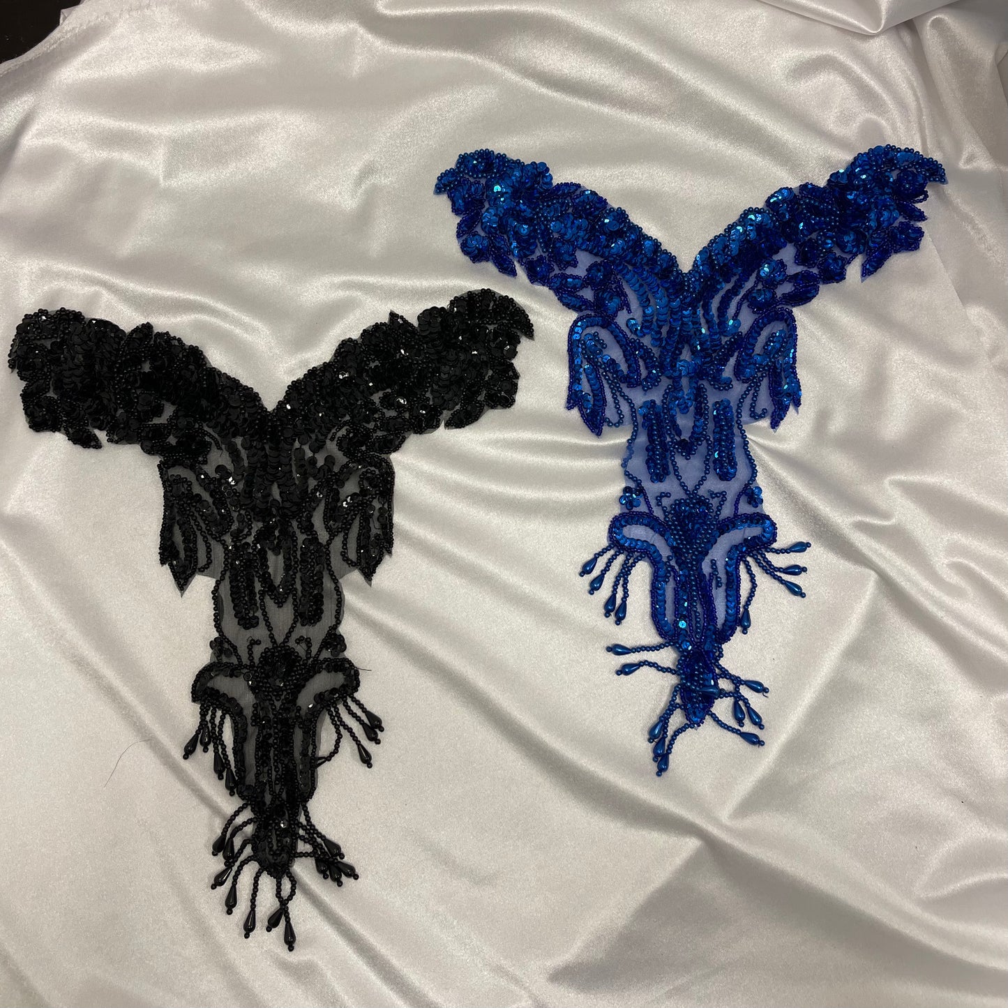 Medium size Beaded appliqué