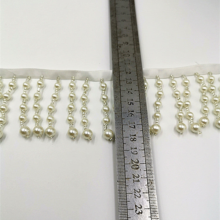 Dangling Pearl trim by yard.