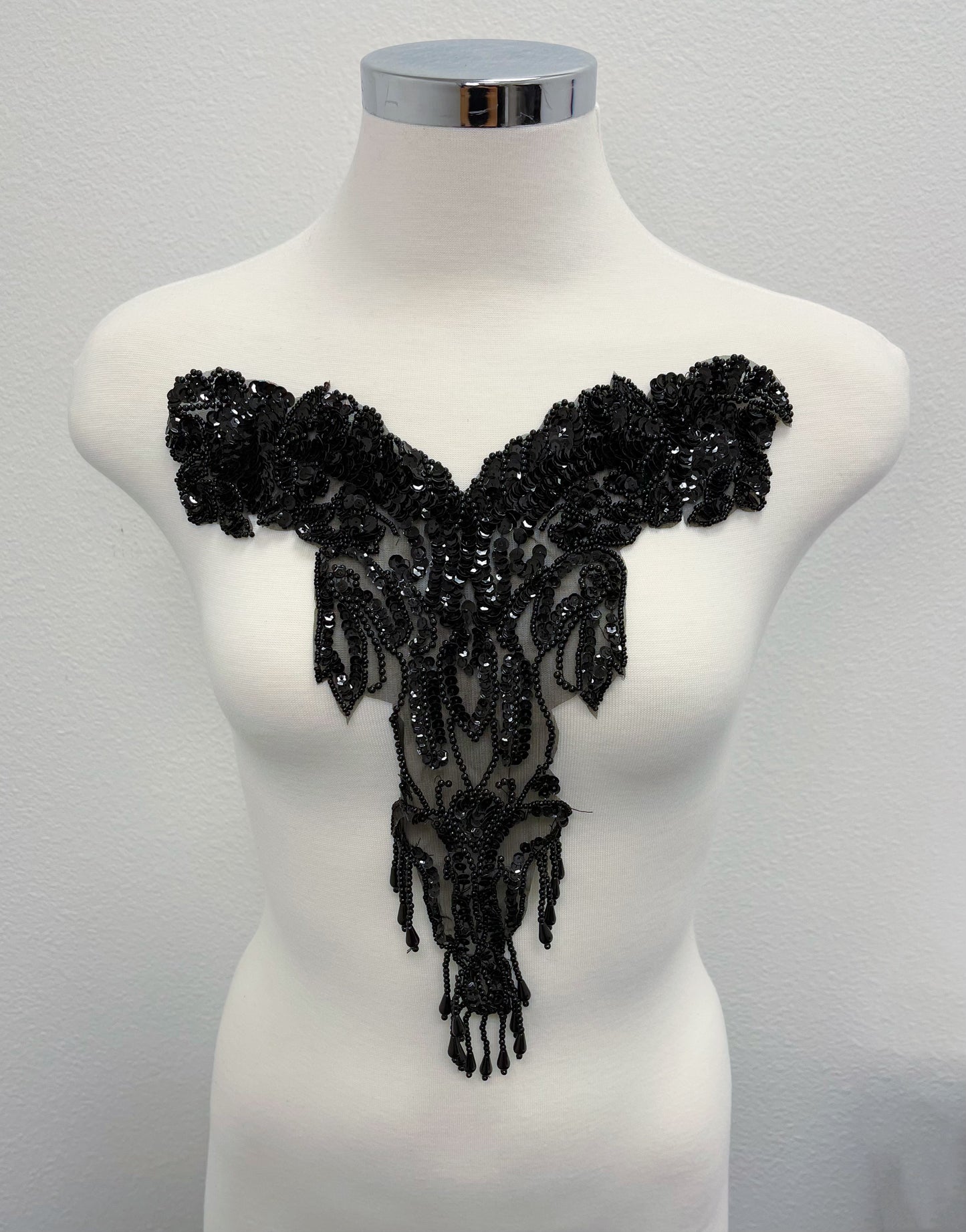 Medium size Beaded appliqué