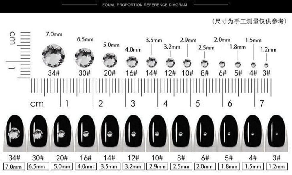 Rhinestone ss10-ss30