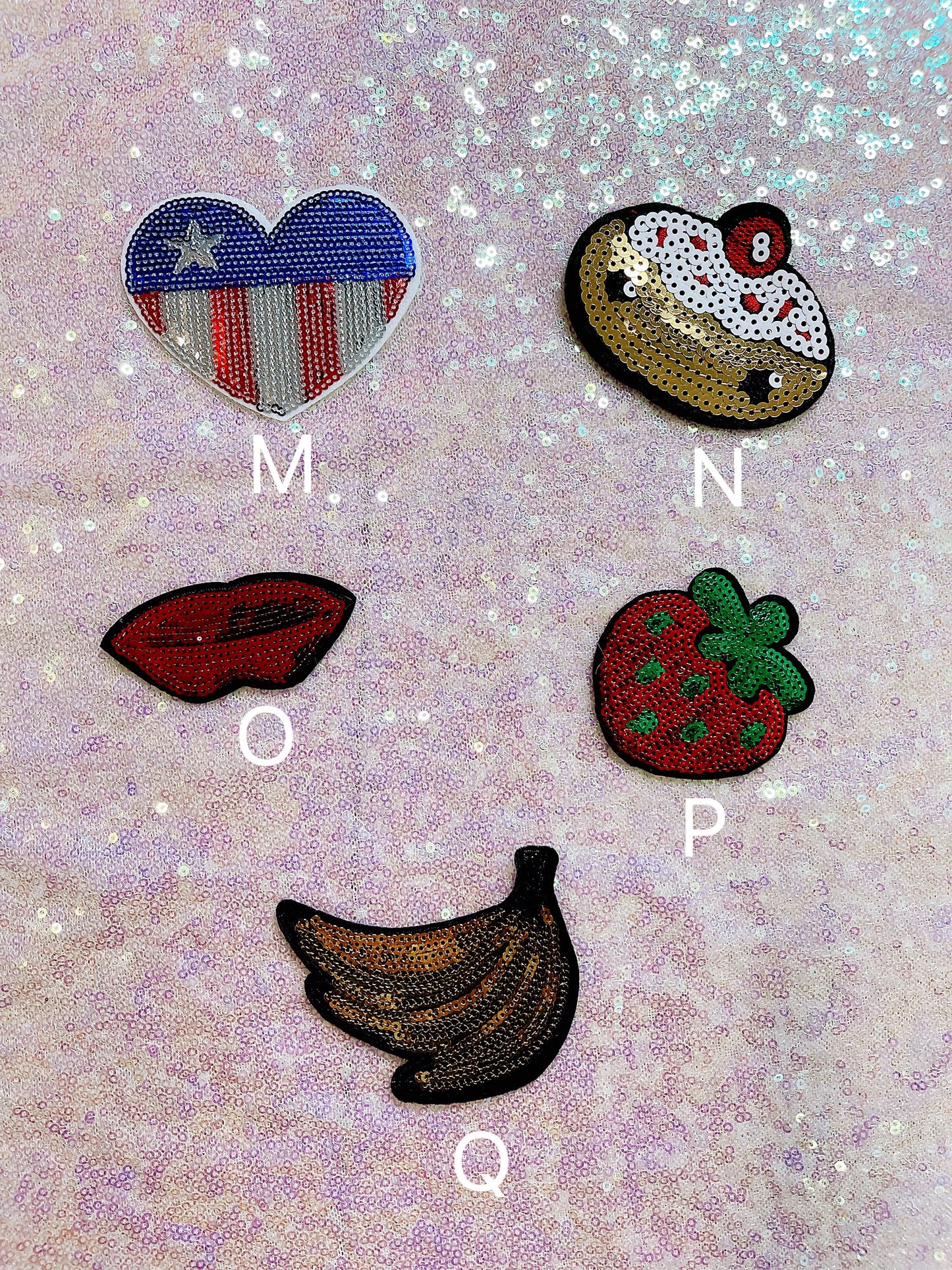 All Assorted iron on Patches