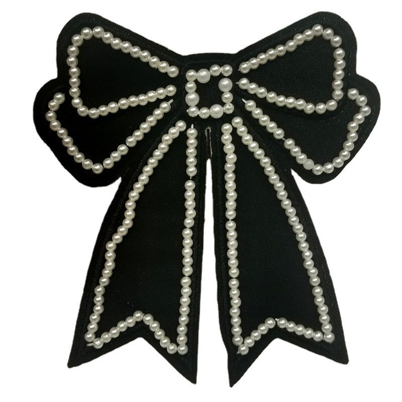 Bows of Shoes and Accessories Rhinestone Appliques, Dimension 5X5 inches wide