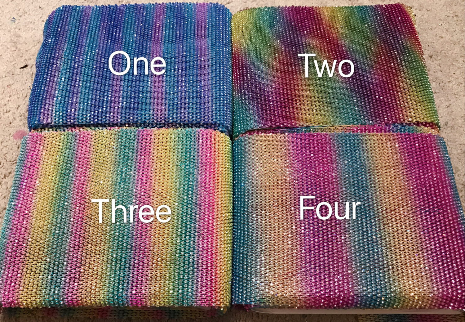 Colored Stretchy Dense Mesh