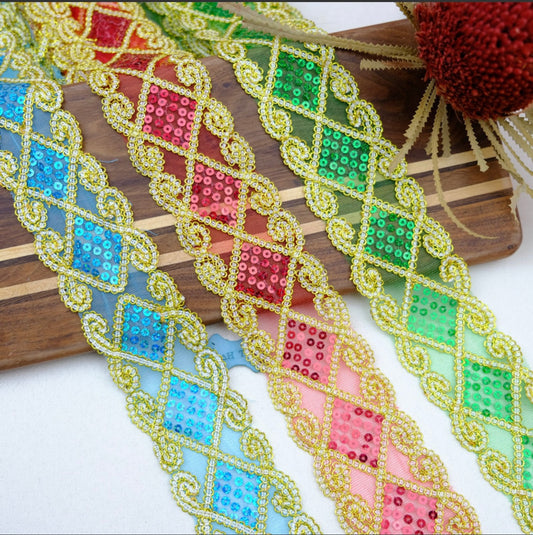 Folklore style trim by yard
