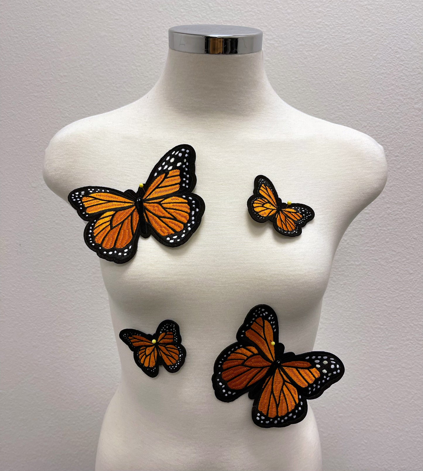 Monarch Butterfly patches in 3 sizes