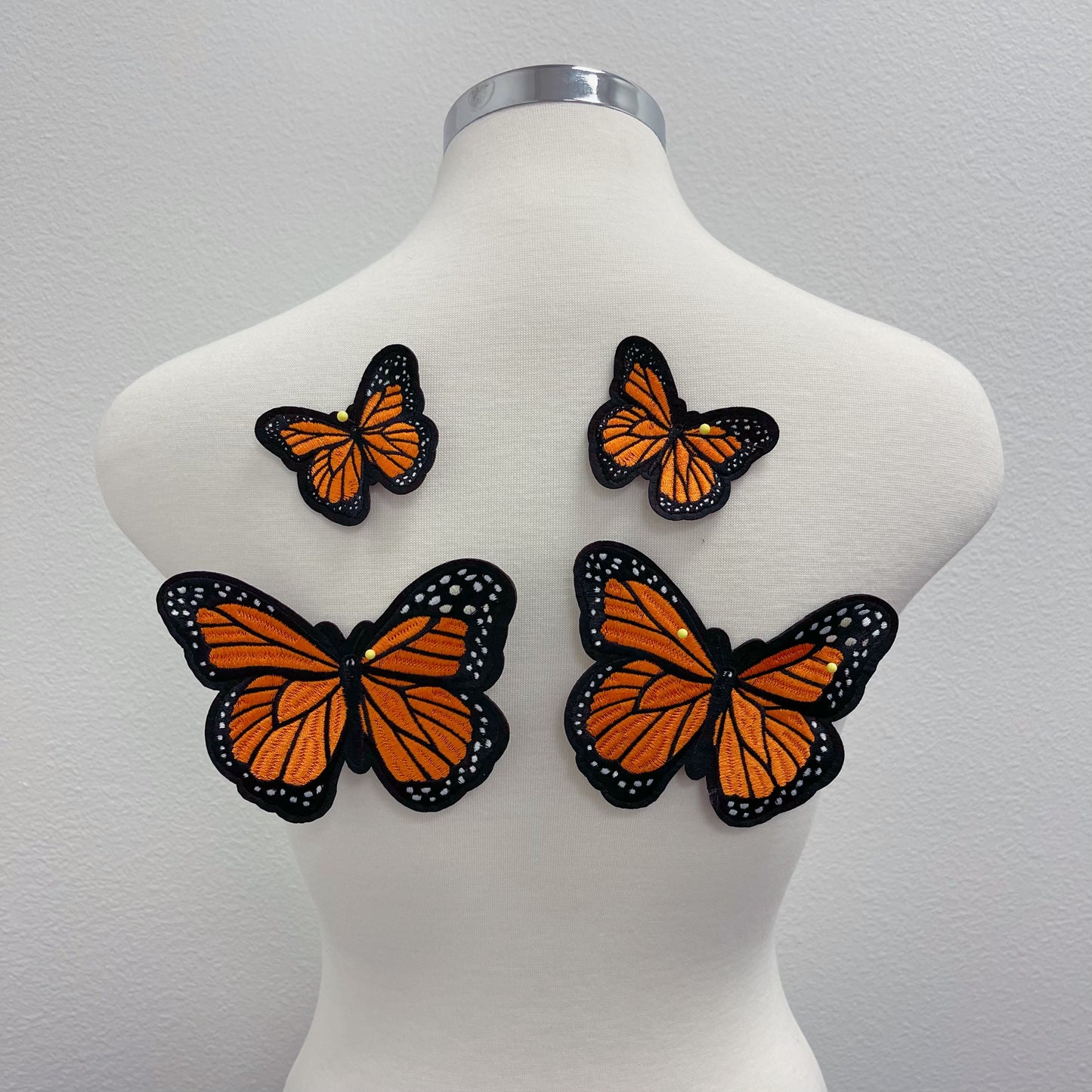 Monarch Butterfly patches in 3 sizes
